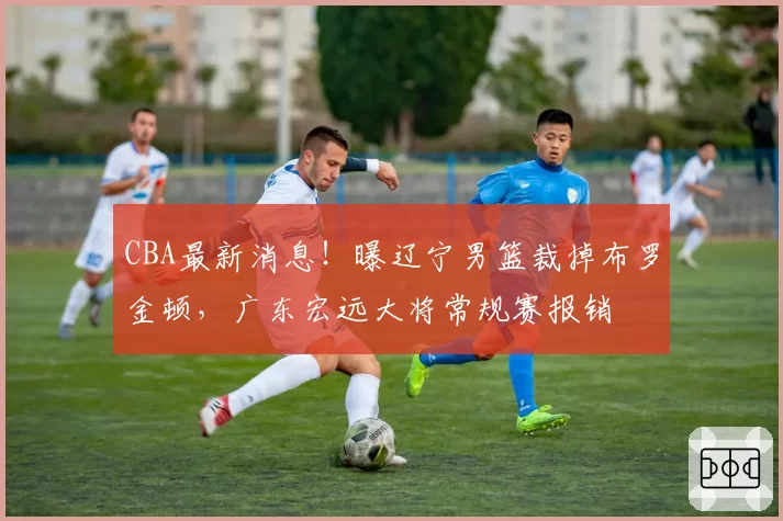 CBA最新消息！曝辽宁男篮裁掉布罗金顿，广东宏远大将常规赛报销