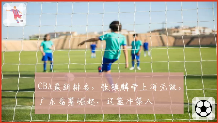 CBA最新排名，张镇麟带上海无敌，广东番薯崛起，辽篮冲第八
